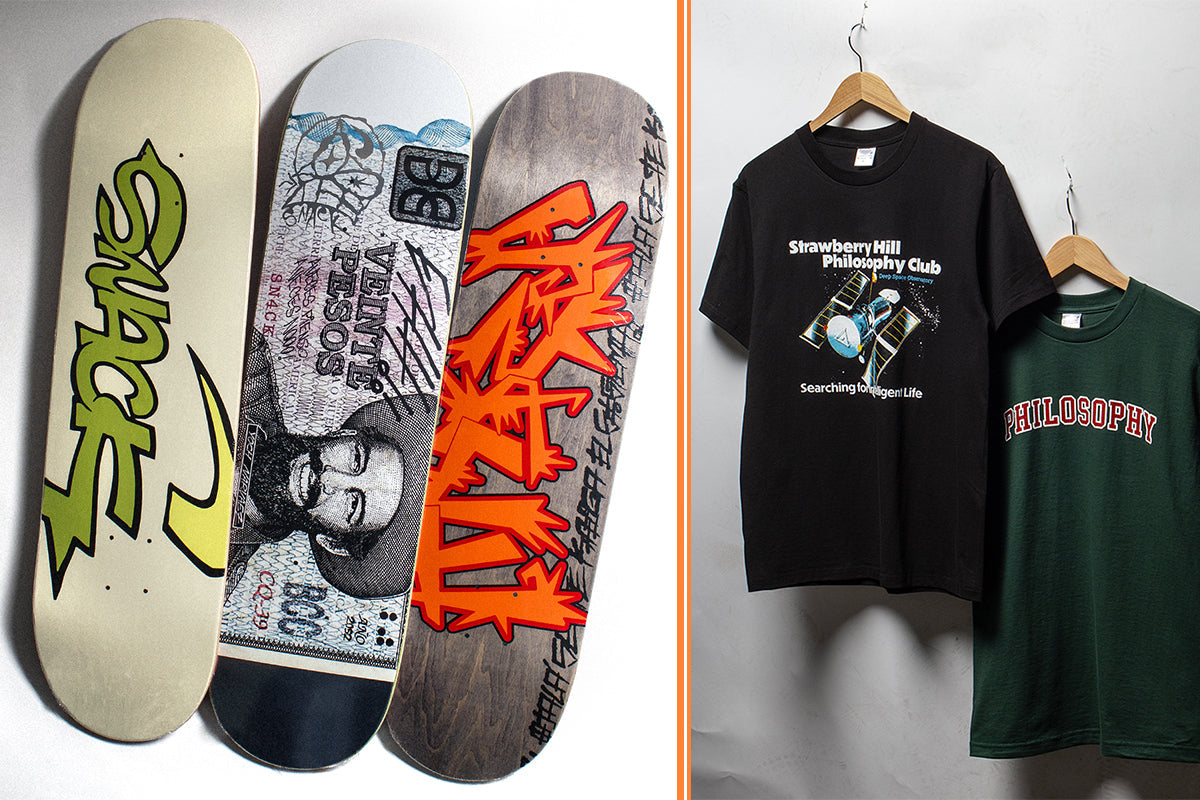 SNACK SKATEBOARDS スナック ハーフジップ プルオーバーシャツ SNACK