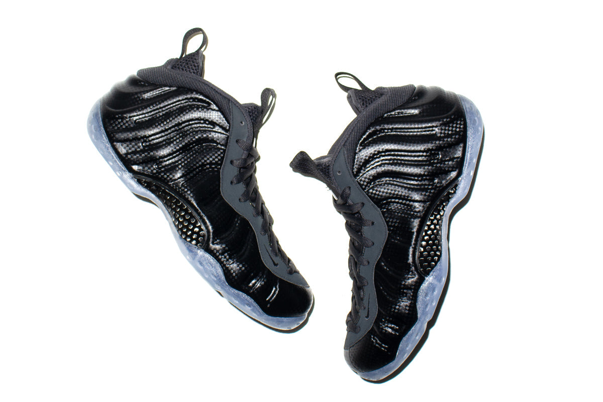 black and silver foamposites