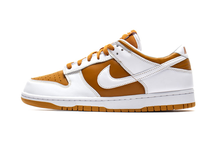 Nike | Dunk Low Style # FQ6965-700 Color : Dark Curry / White