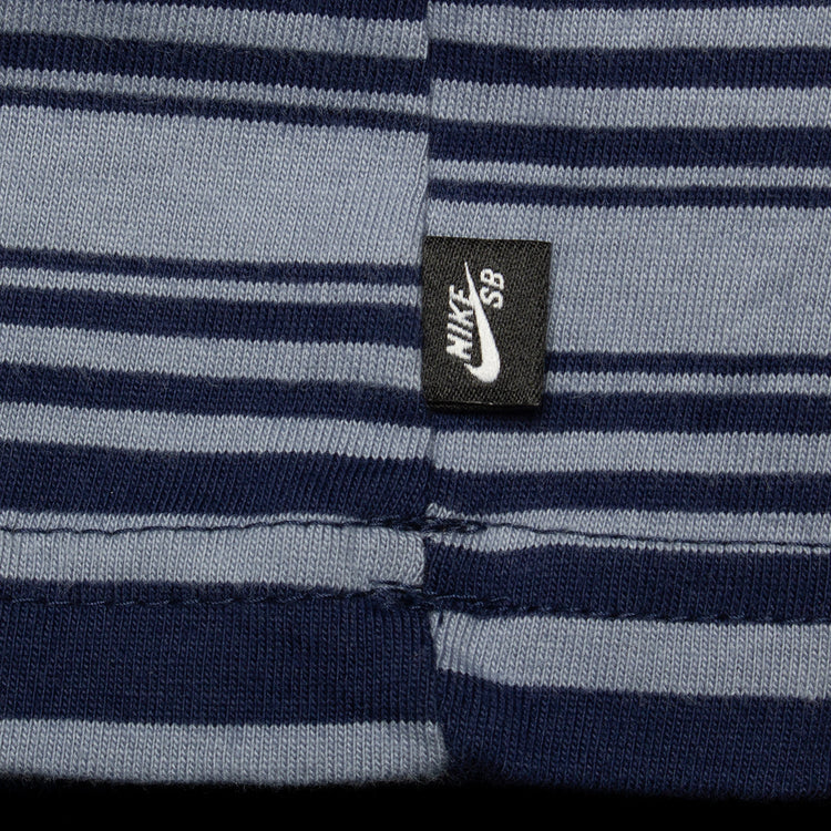 Nike SB | Max90 Striped T-Shirt Style # FQ3711-493 Color : Ashen Slate