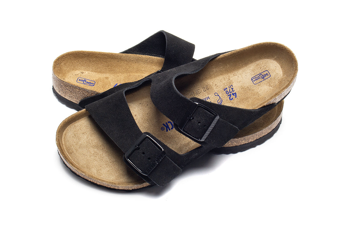 Birkenstock | Arizona Soft Footbed Style # 95132 Color : Black