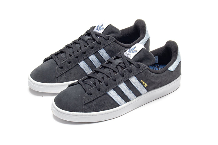 Adidas | Campus ADV x Henry Jones Style # ID8446 Color : Carbon / White / Light Blue