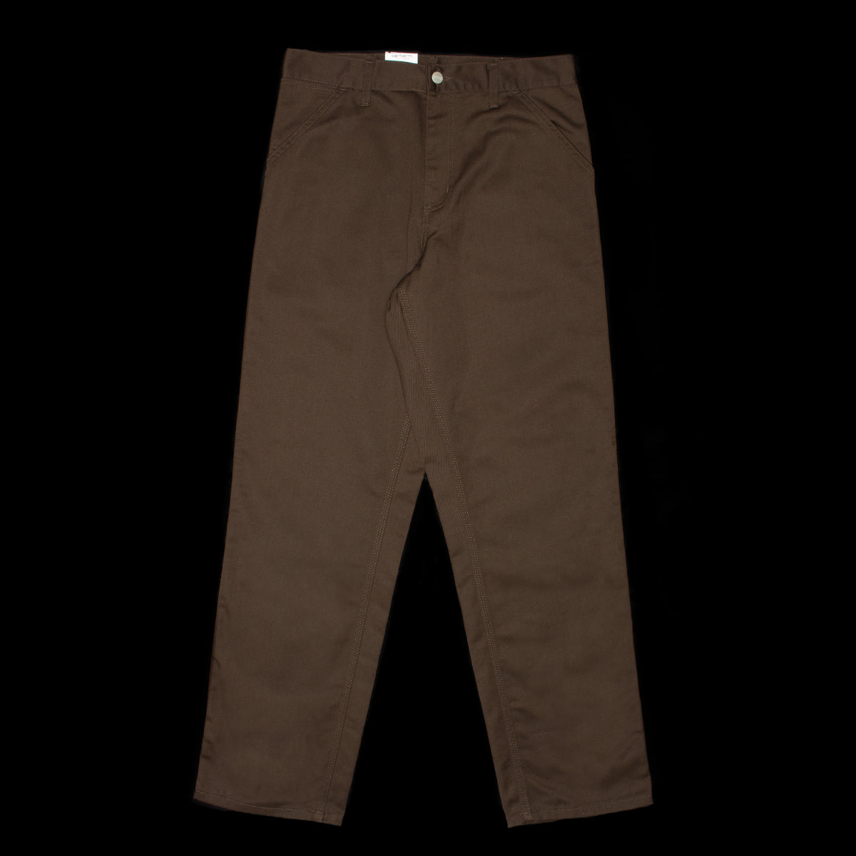 carhartt wip simple pant tobacco Pants The Simple Pant is constructed from a midweight polycotton twill Buy Carhartt WIP Single Knee