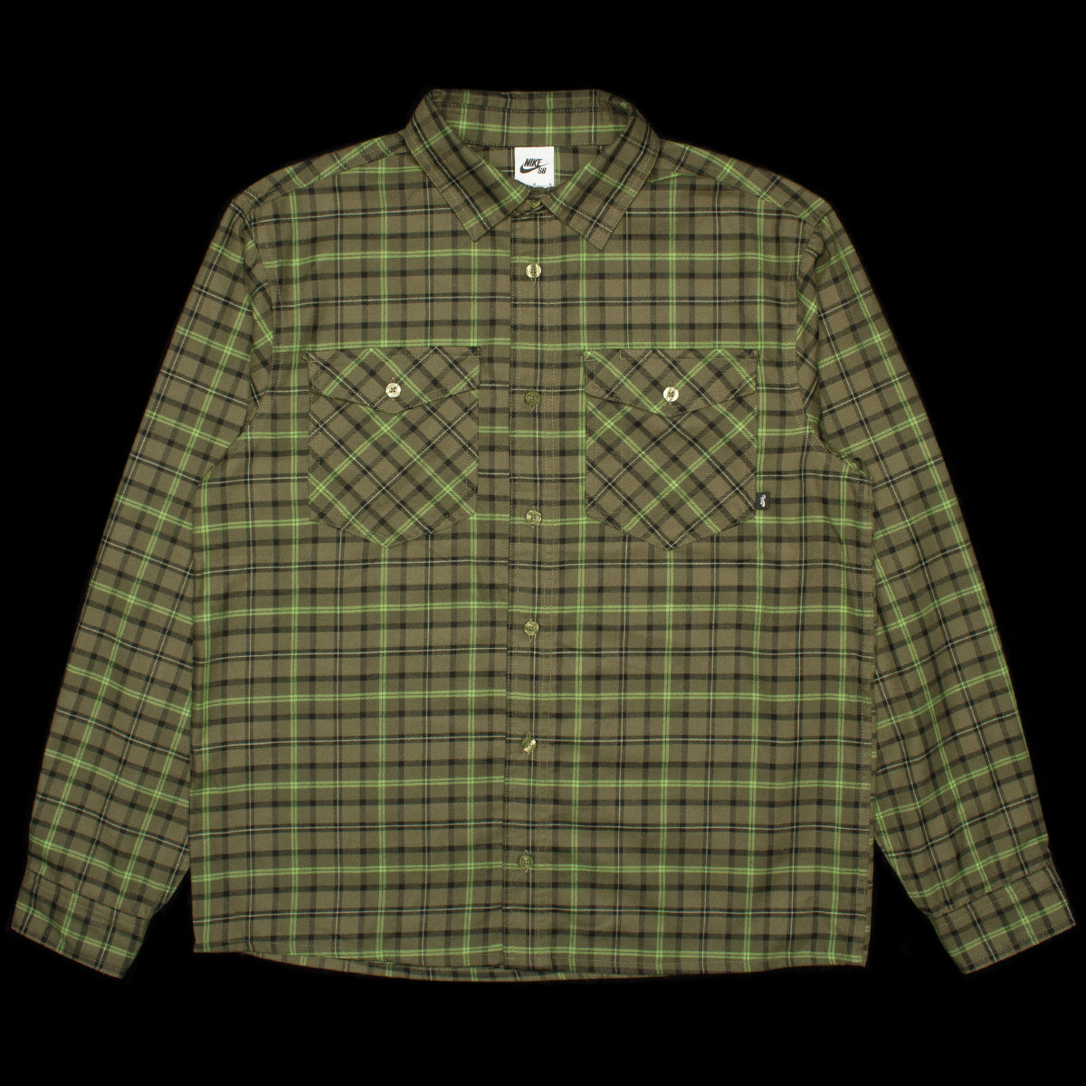 L/S Flannel Button-Up Shirt – Premier