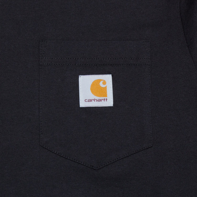Carhartt WIP L/S Pocket T-Shirt Style # : I030437-89 Color : Black