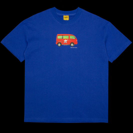 Carpet Company | Tour Van T-Shirt Color : Blue