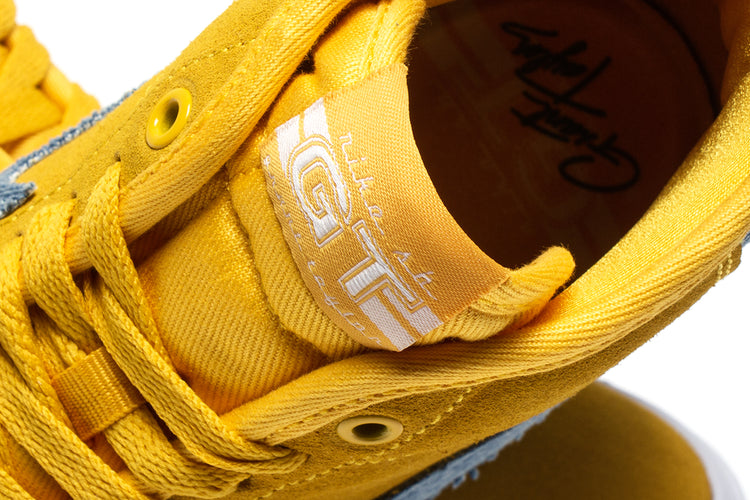 Nike SB | Zoom Blazer Mid Pro GT Style # FD0269-700 Color : University Gold / Game Royal