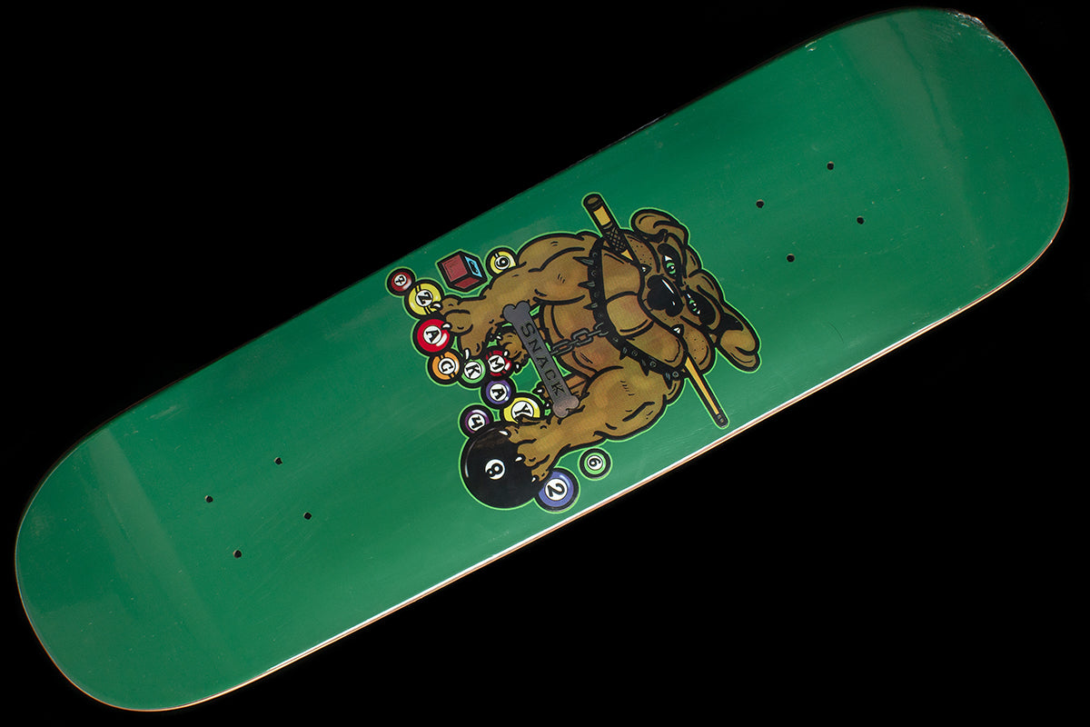 Zack May - Billiards Bully Dark Green Deck 8.25