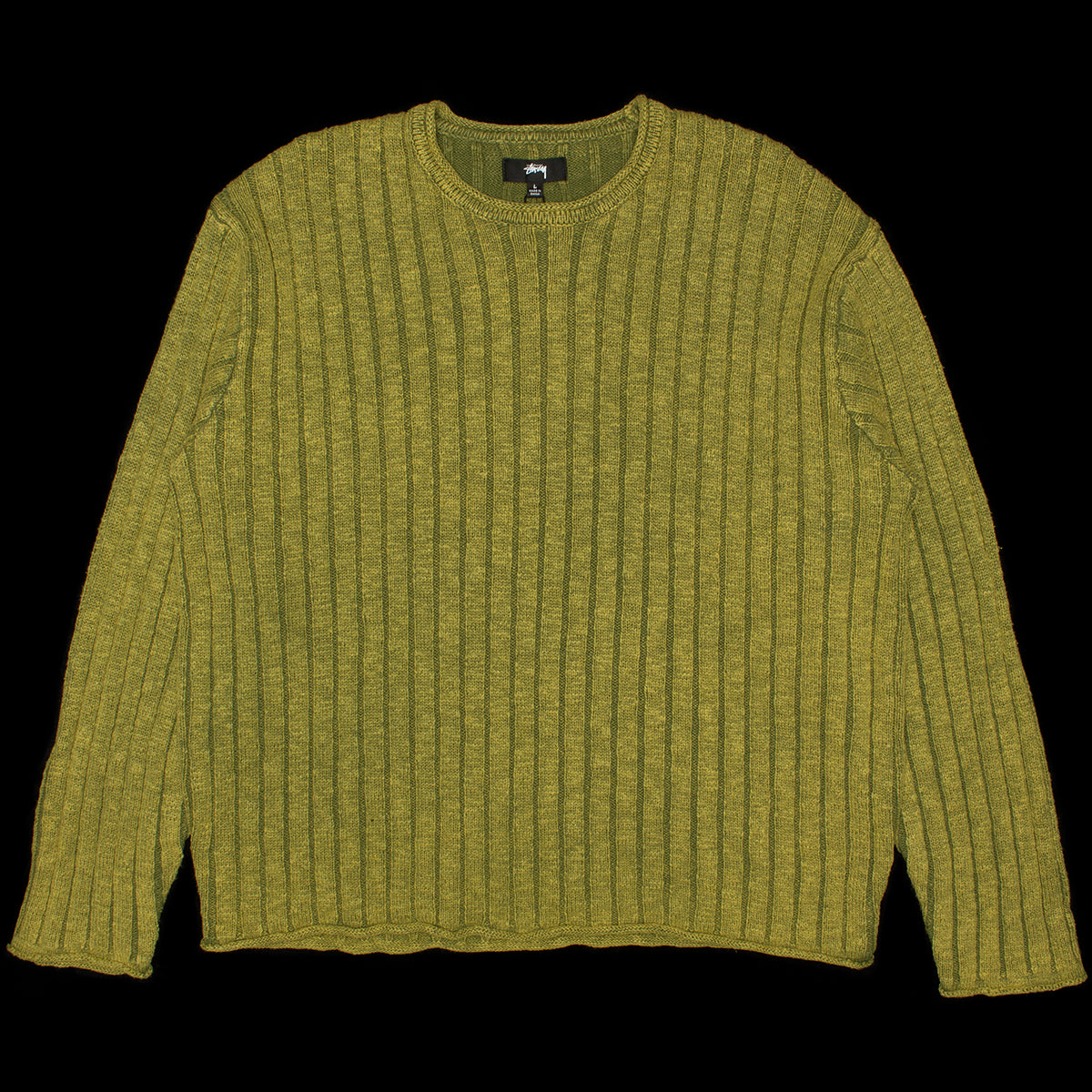 stussy cotton slub rib crew ニット　s Cotton Slub Rib Crew – Premier
