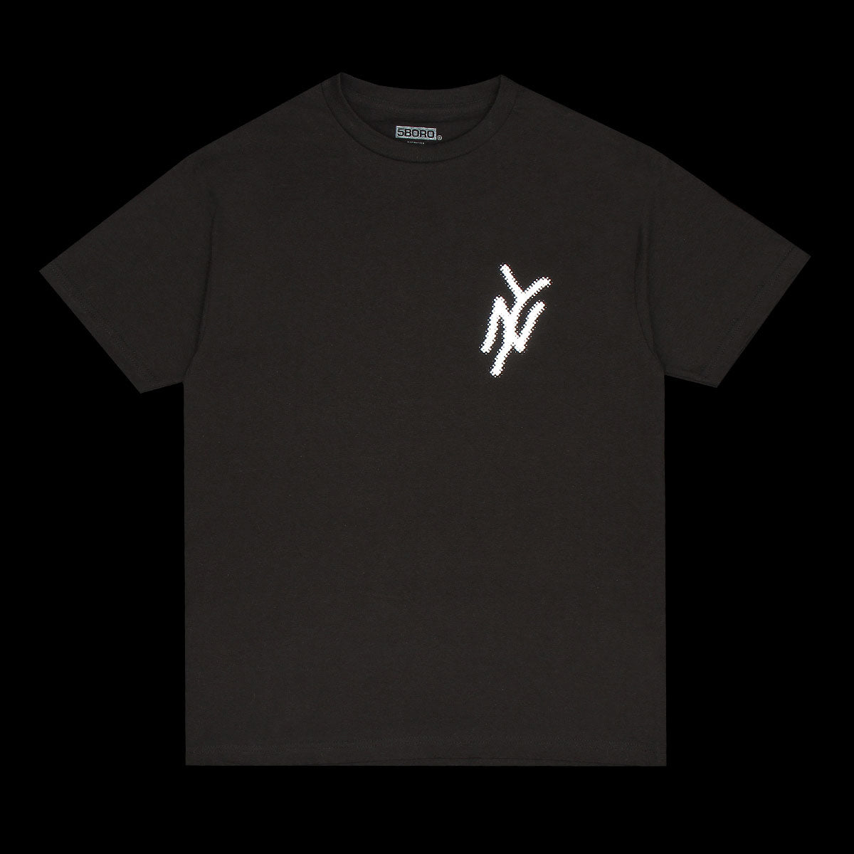 5Boro NY Logo Black T-Shirt