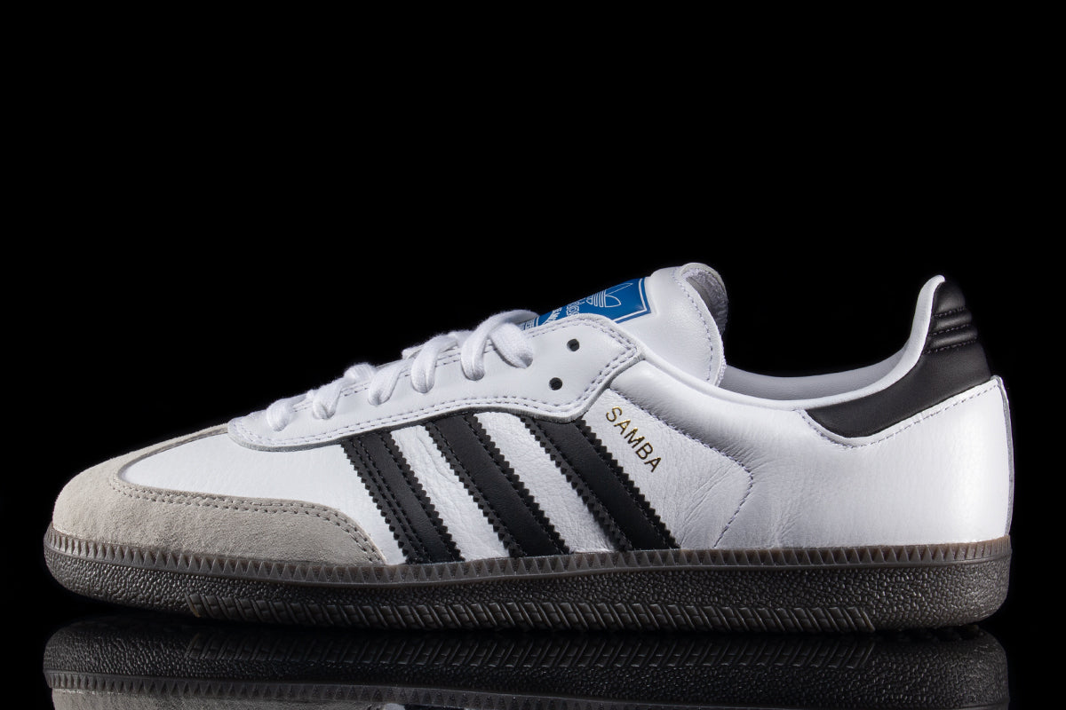 adidas Samba ADV Shoes White/Black/Gum adidas Samba ADV Shoes White/Black/Gum