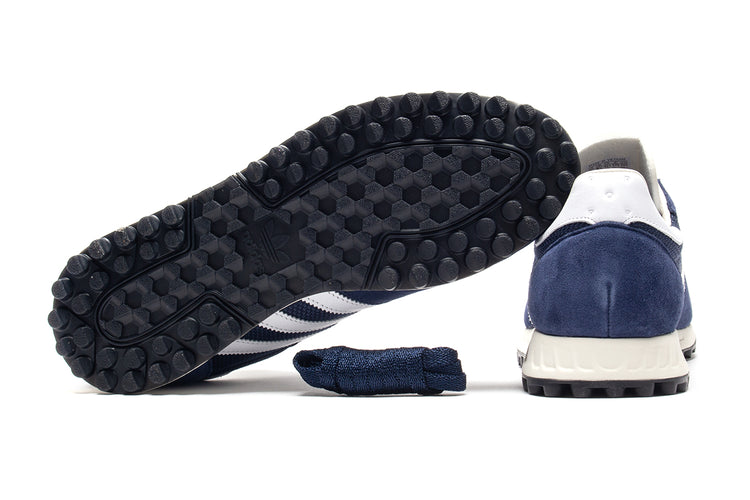 Adidas | TRX Trainers x Pop Trading Co Style # IE3407 Color : Collegiate Navy / Cloud White / Chalk White