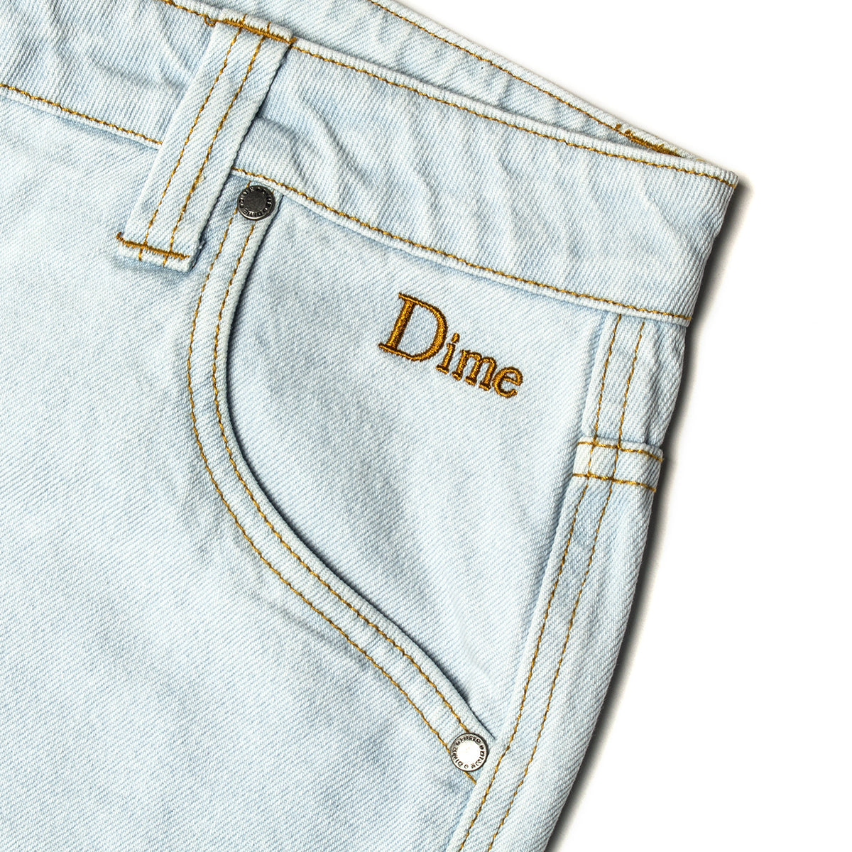 Dime | Classic Relaxed Denim Pants Color : Light Washed