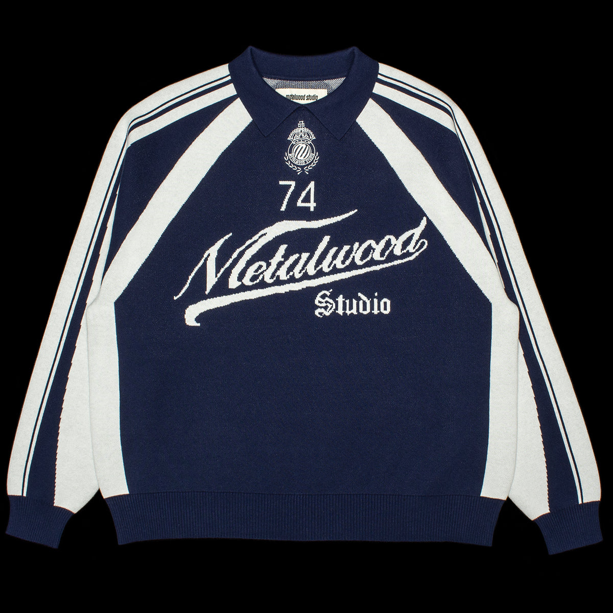 SPECIALGUEST × ICE&TECHNO football Knit Knit Football Top – Premier
