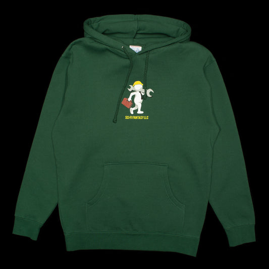 Sci-Fi Fantasy | Tech Support Hoodie Color : Forest