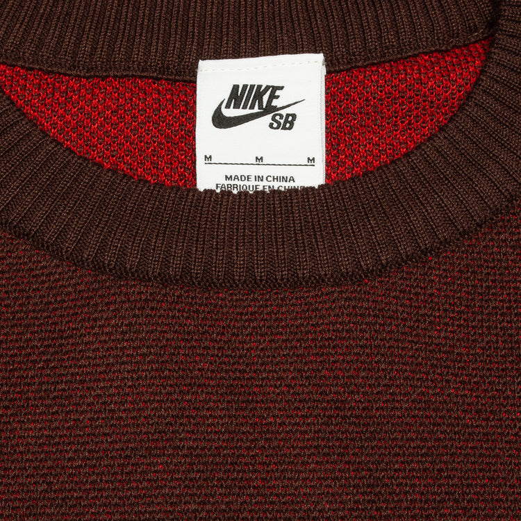 Nike SB | Corposk8 Knit Sweater Style # FN2573-227 Color : Earth