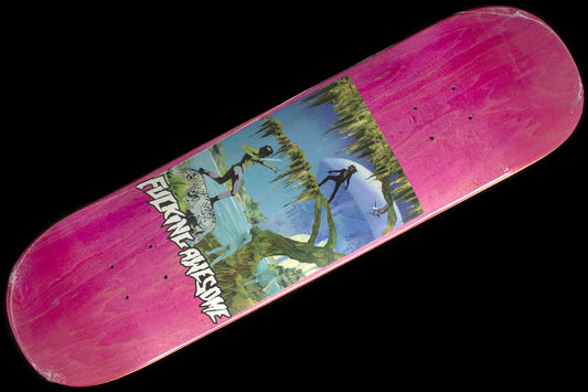 fucking awesome future shock louie lopez deck pink