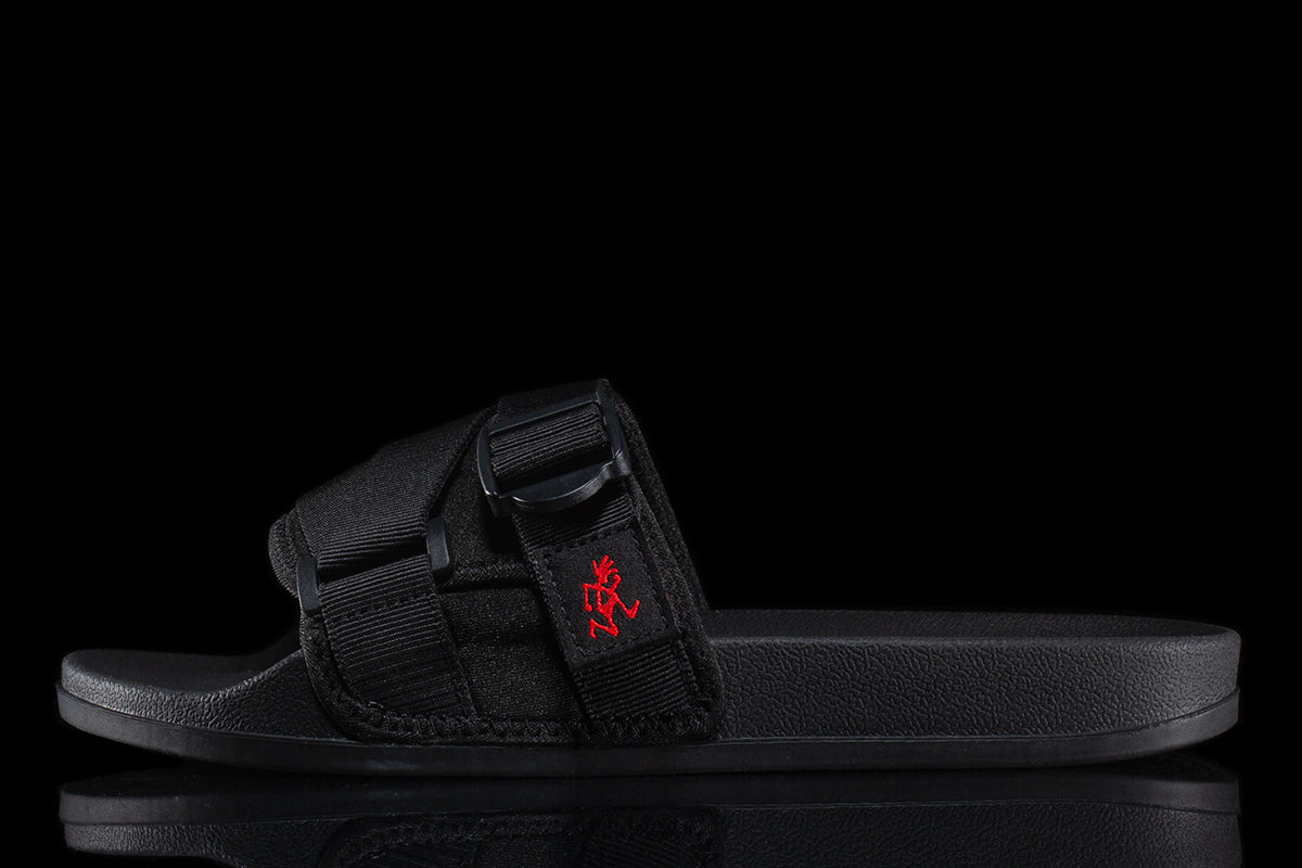 Polished Punteggiato Level 1 Casual Sandals Slides - Black Blk