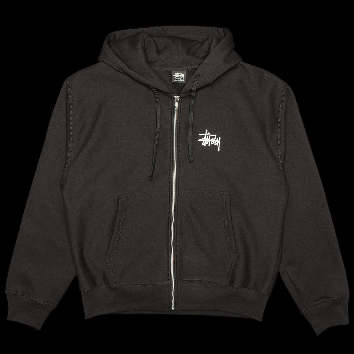 Basic Stussy Zip Hoodie – Premier1
