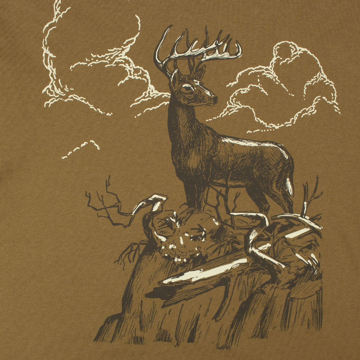 Filson | Frontier Graphic Deer T-Shirt Gold Ochre