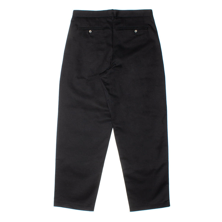 Noah Twill Double Pleated Pants Color : Black