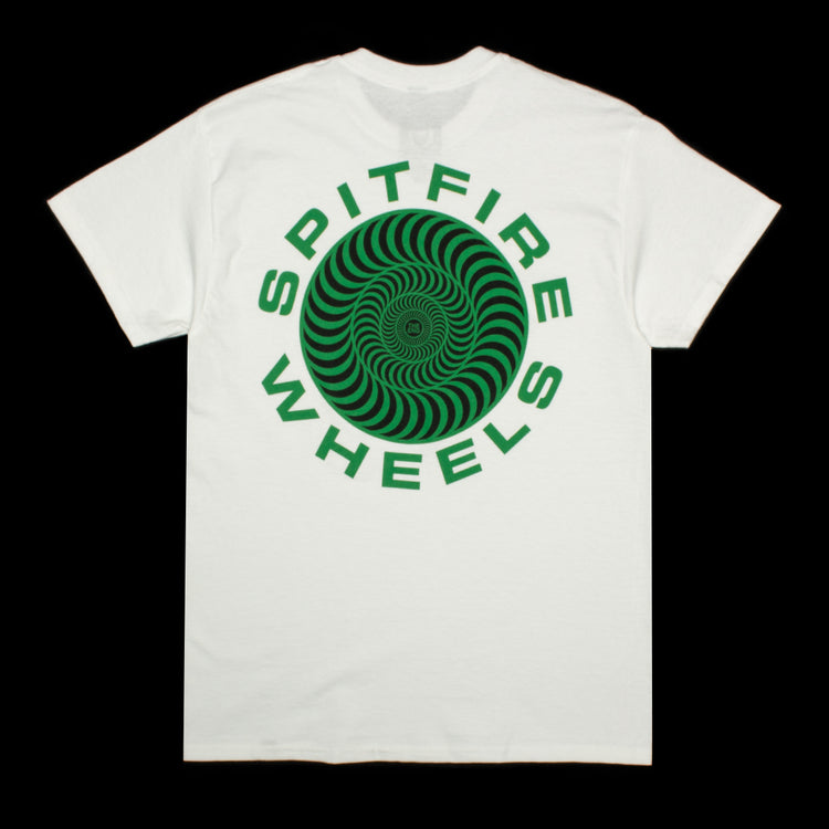 Spitfire | Classic '87 Swirl T-Shirt Color : White / Green