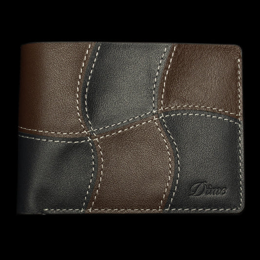 Dime | Wave Leather Wallet Color : Black