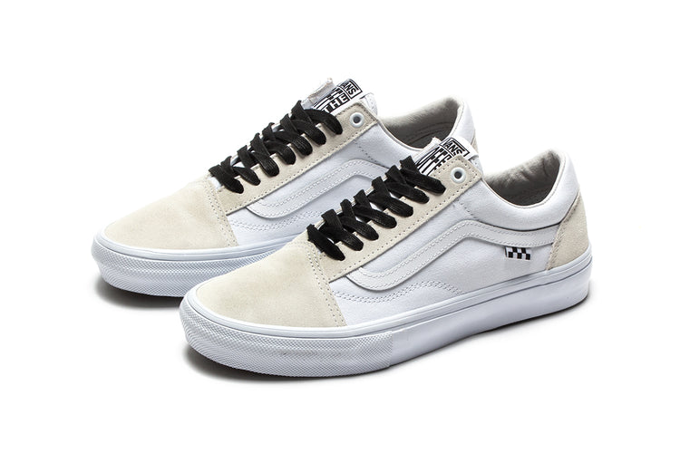 Vans | Skate Old Skool VCU Style # VN0A4BWAWHT1 Color : Essential White