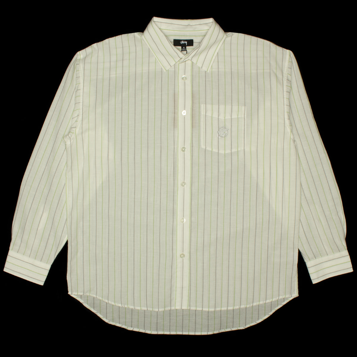 トップス stussy classic stripe shirt Classic Striped L/S Shirt – Premier