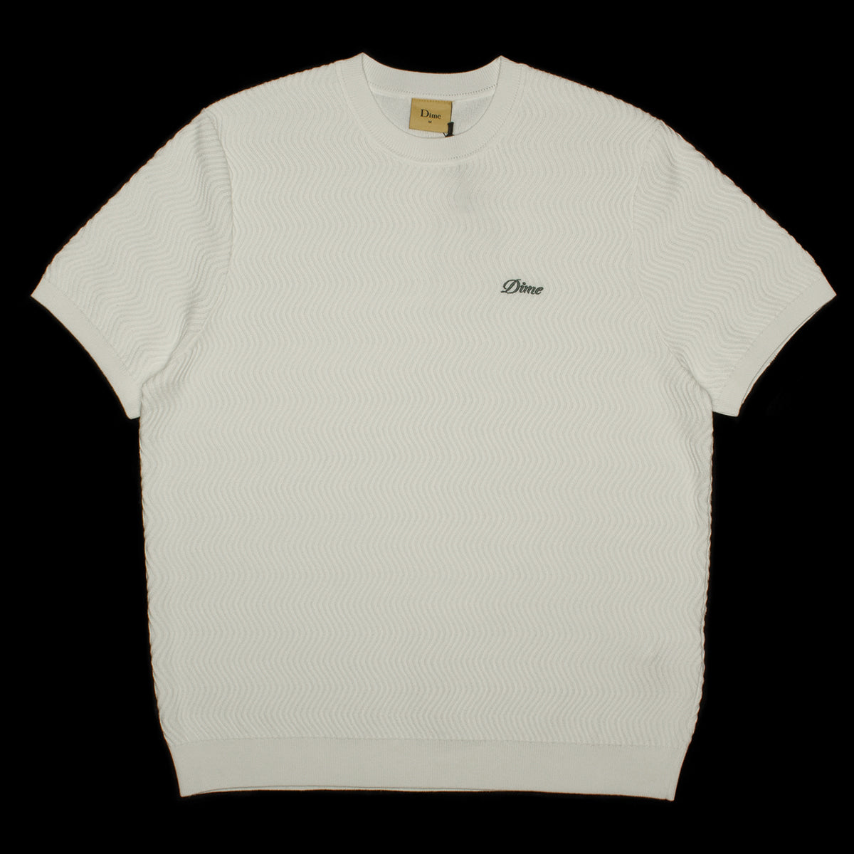 【DIME】Wave Knit SS Shirt / Ivory Wave Knit S/S Shirt – Premier