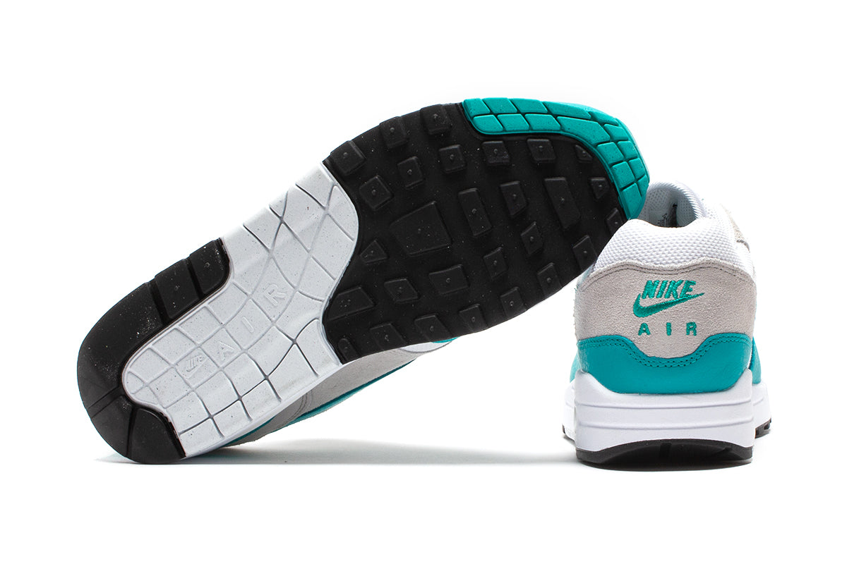 Nike | Air Max 1 'Clear Jade' Style # DZ4549-001 Color : Neutral Grey / Clear Jade