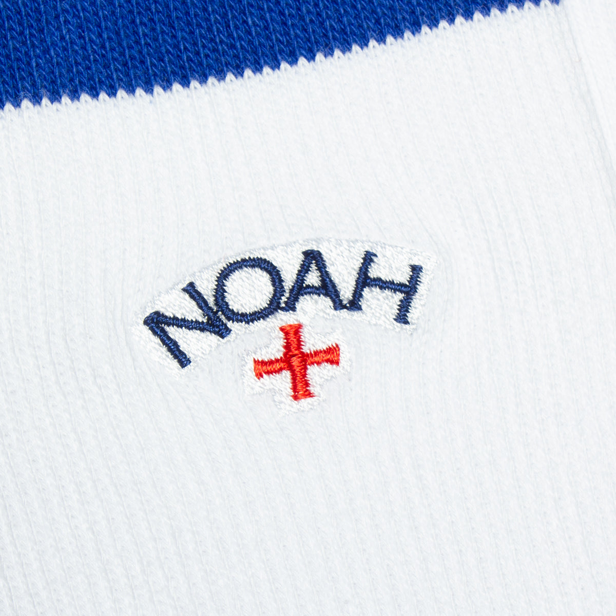 Noah | Striped Sock Color : White / Royal