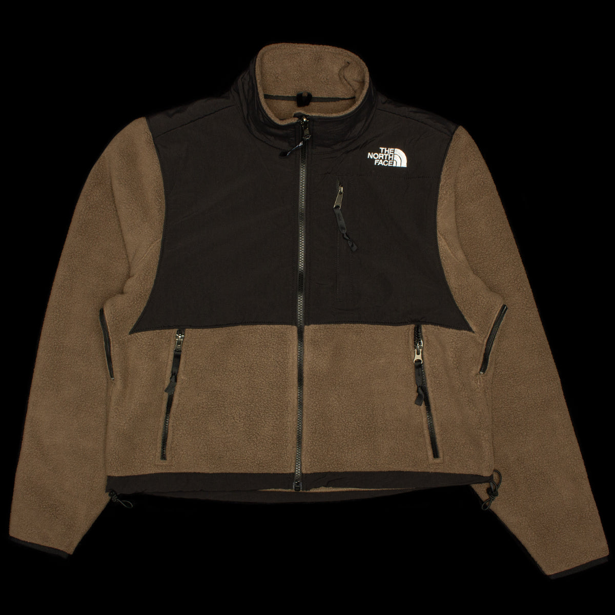 Vintage the north face brown store denali fleece jacket