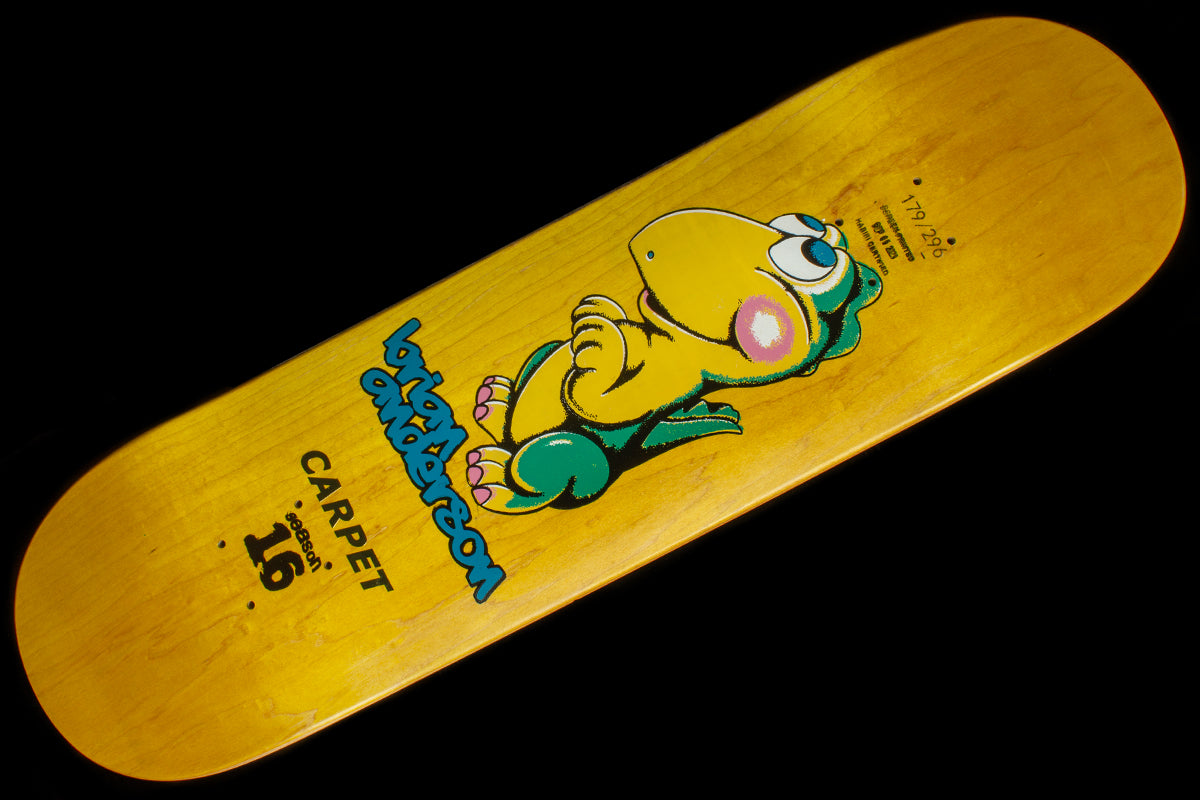 Brian Anderson - Yellow Dino Guest Deck 8.38 Brian Anderson - Yellow Dino Guest Deck 8.38