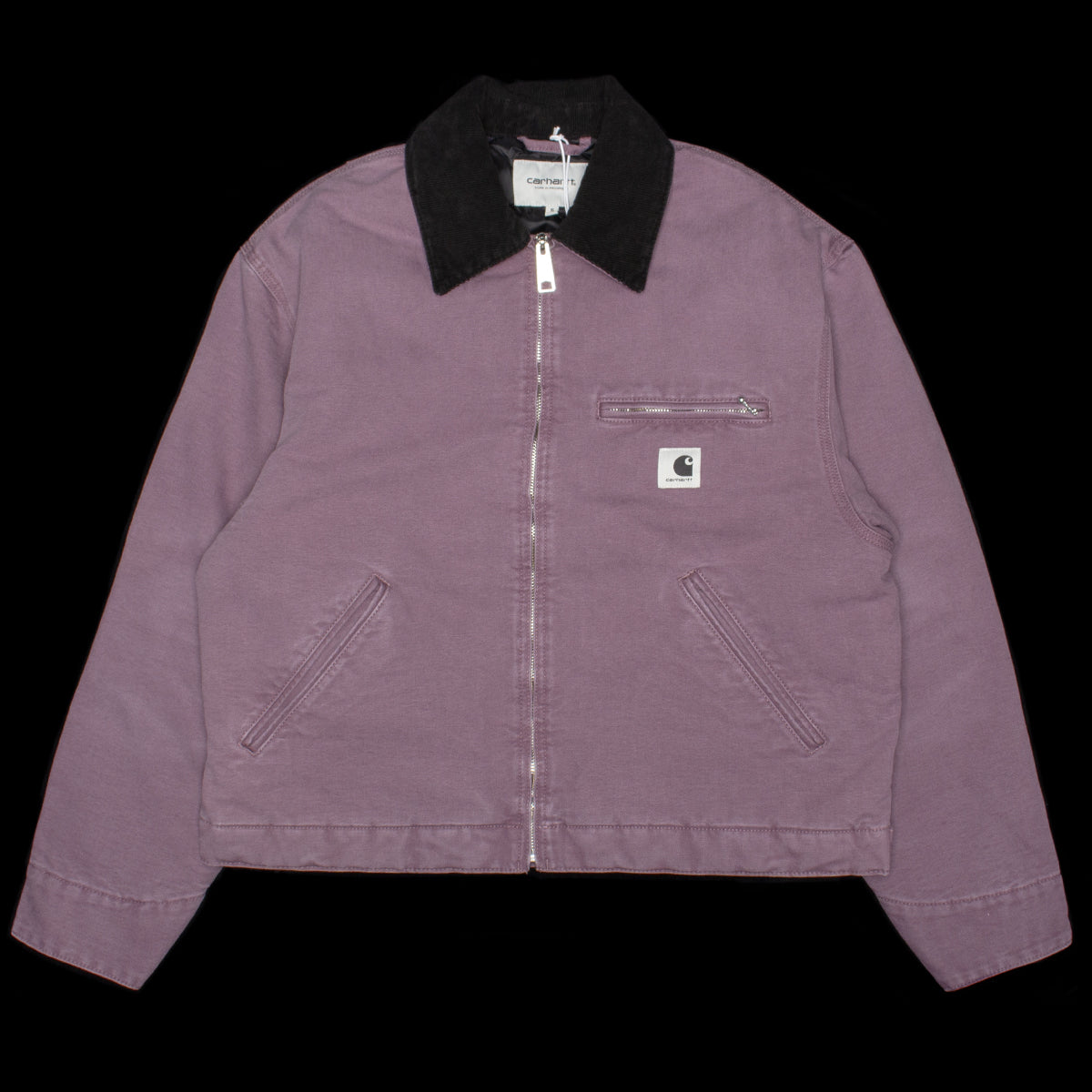 o*l様 W’ OG DETROIT JACKET W' OG Detroit Carhartt WIP Winter Jackets in aura-blackrinsed for