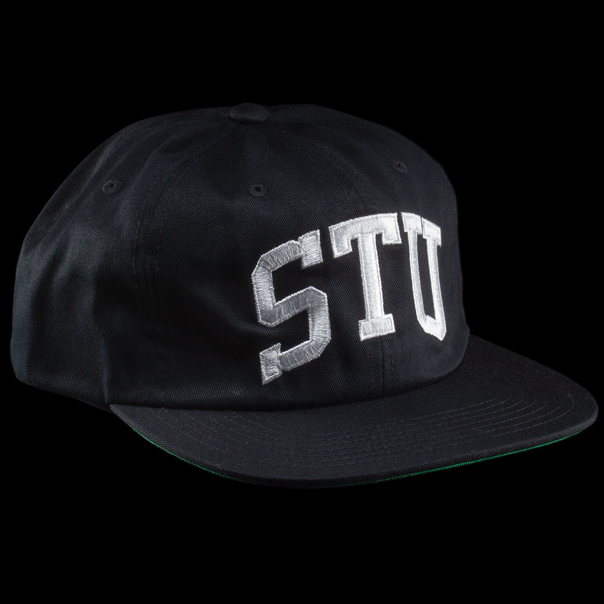 通信販売サイト STUSSY STU ARCH STRAPBACK CAP BLACK - 帽子