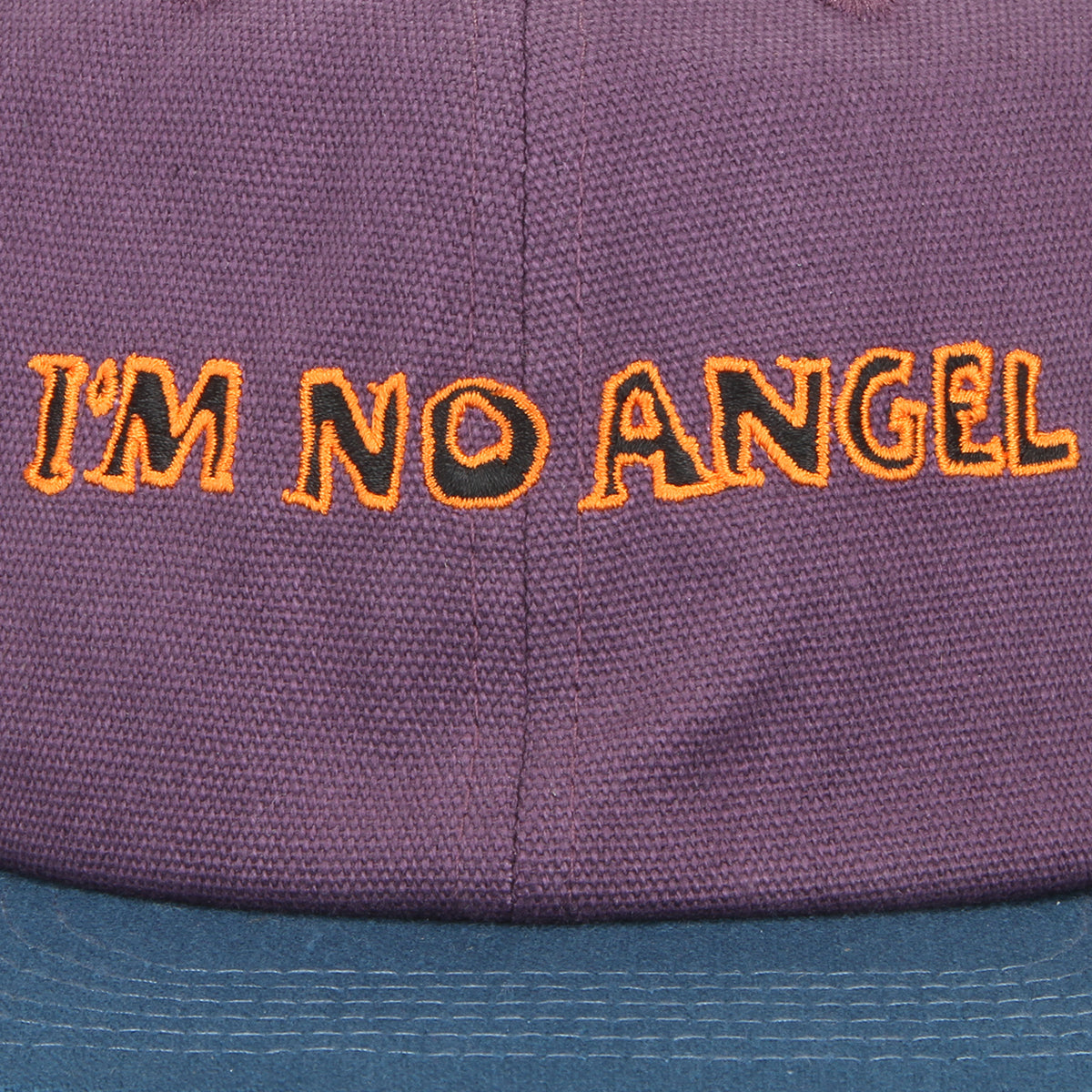 WKND | I'm No Angel Hat Color : Purple / Slate