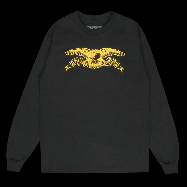 Anti Hero | Eagle L/S T-Shirt Black / Gold