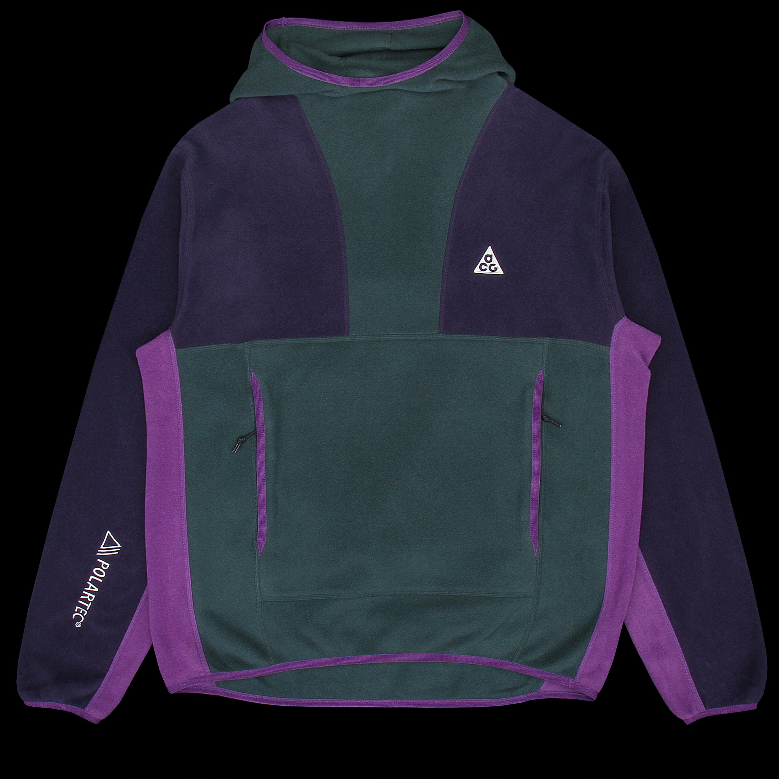 NIKE ACG フリース ベスト M パープル×オリーブ ACG Wolf Tree Polartec® Hoodie – Premier