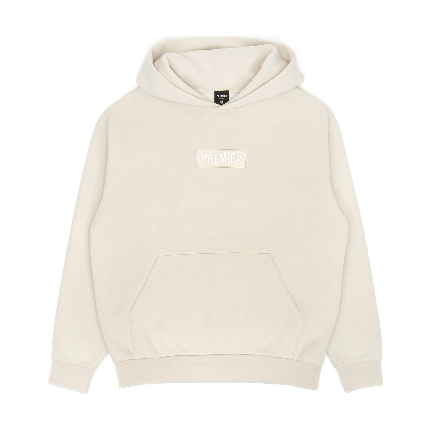 Premier | Box Logo Hooded Sweatshirt Color : Ivory