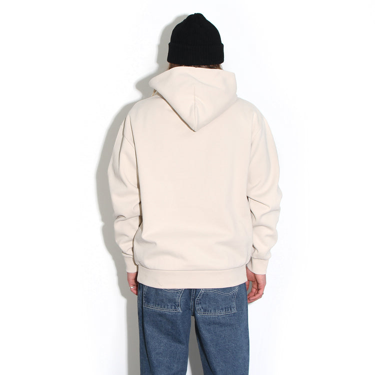Premier | Box Logo Hooded Sweatshirt Color : Ivory