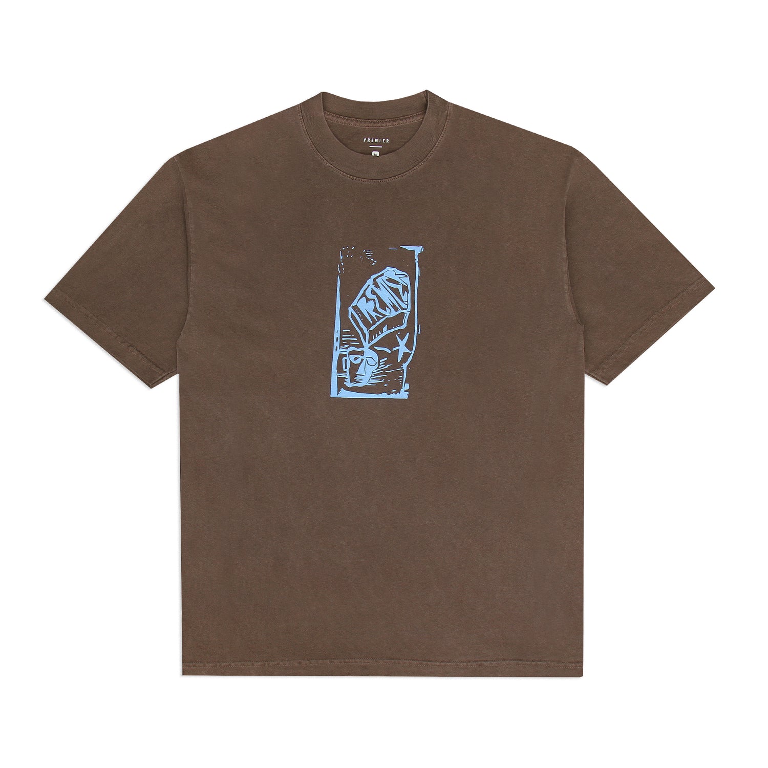 Premier | Linocut T-Shirt Color : Clove
