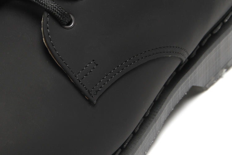 Solovair | Greasy Gibson Shoe Black