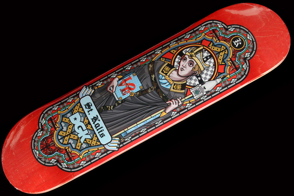 Skateboard Adulte Deck Ghetto Disciples 7.8 - Vaughn - Shape Popsicle Standard, Construction 7 Plis Planche De Skate Skateboard Adulte Deck Ghetto Disciples 7.8 - Vaughn - Shape Popsicle Standard, Construction 7 Plis Planche De Skate