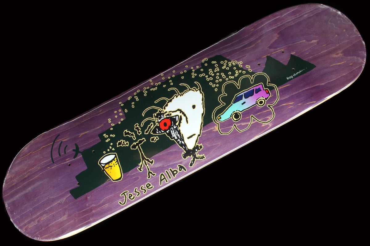 Jesse Alba Deck - 8.25 - Purple – Premier