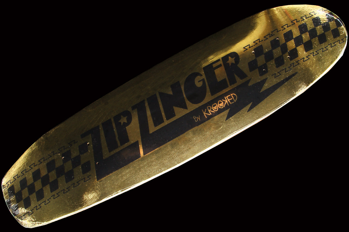 Gold Foil Zip Zinger 7.75