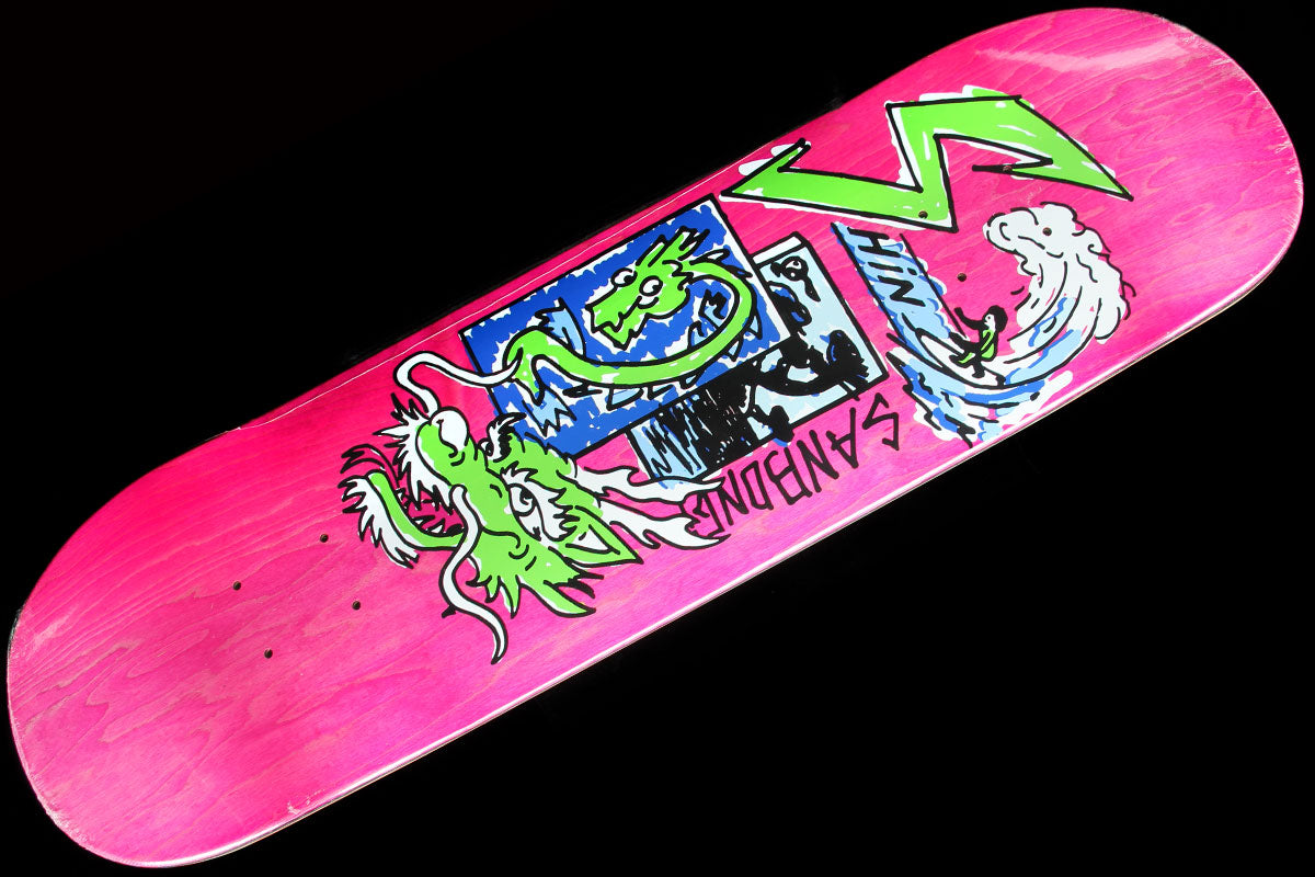 Shin Sanbongi Bonzai Ride Pink Deck 8.375