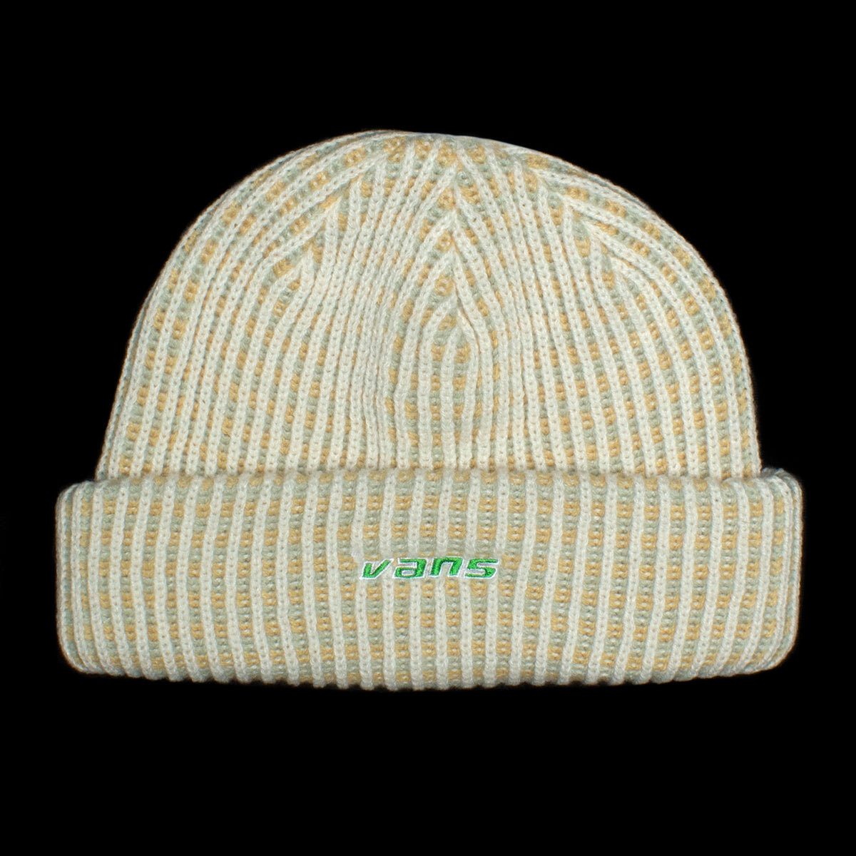 Vans  Cuffed Beanie - One Size (Turfwood, Bone Brown) at  Men's  Clothing store