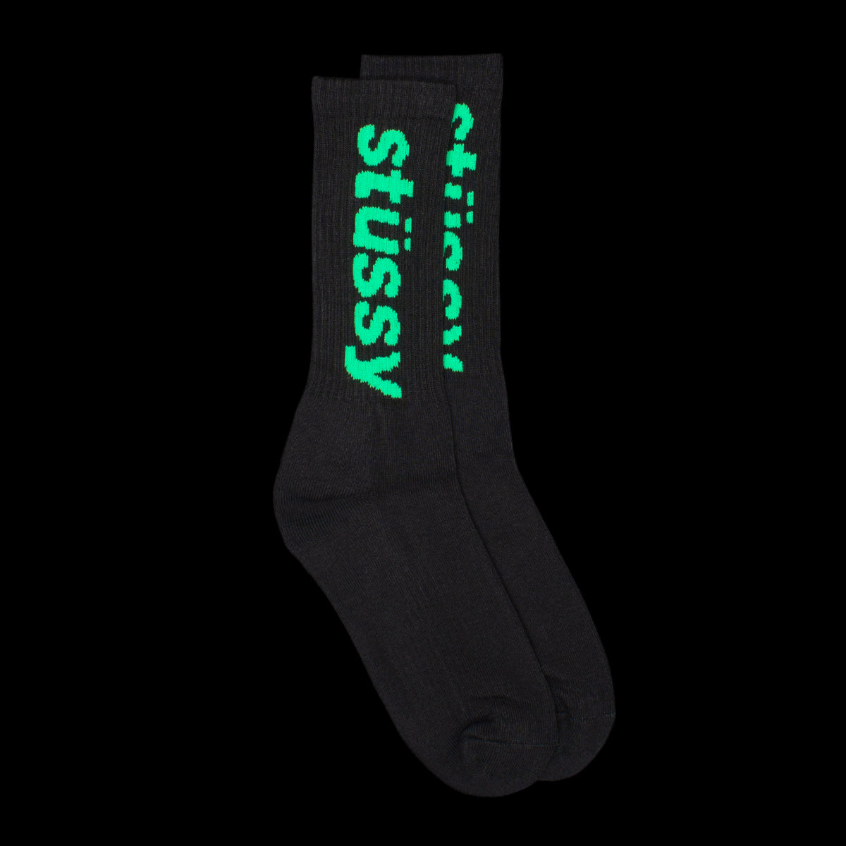 Helvetica Crew Sock