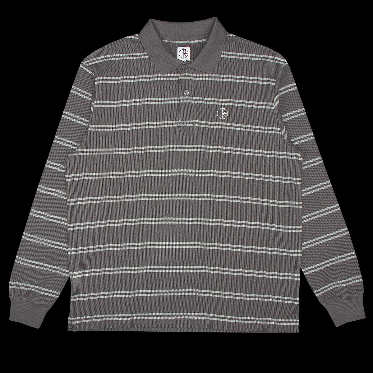 Stripe Polo L/S Shirt – Premier